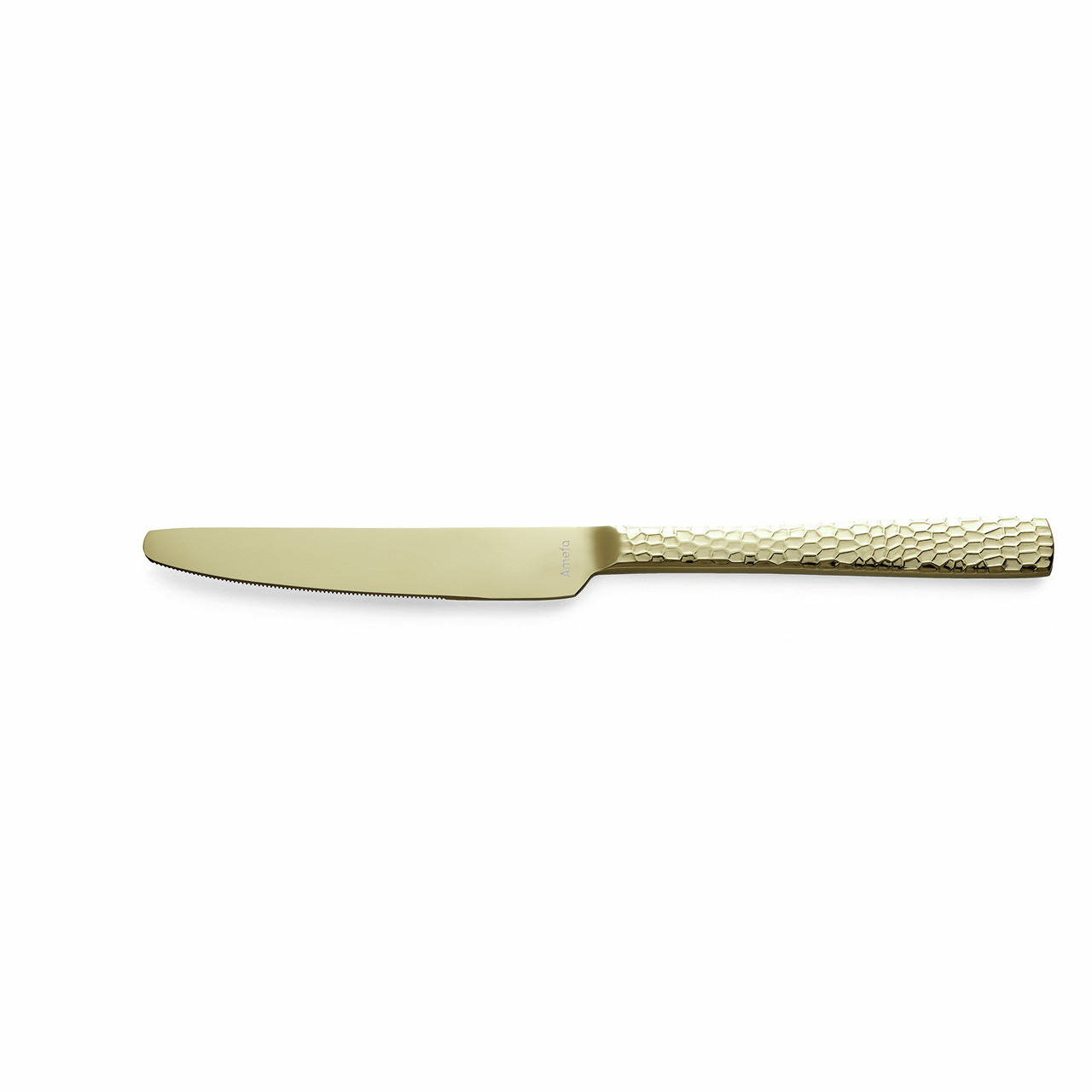 Felicity, Menümesser Vollheft 225 mm PVD champagner